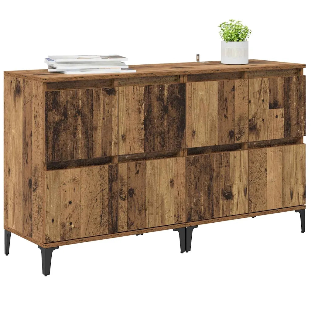 Credenza | Sideboards 2 pcs Legno vecchio 60 x 35 x 70 cm