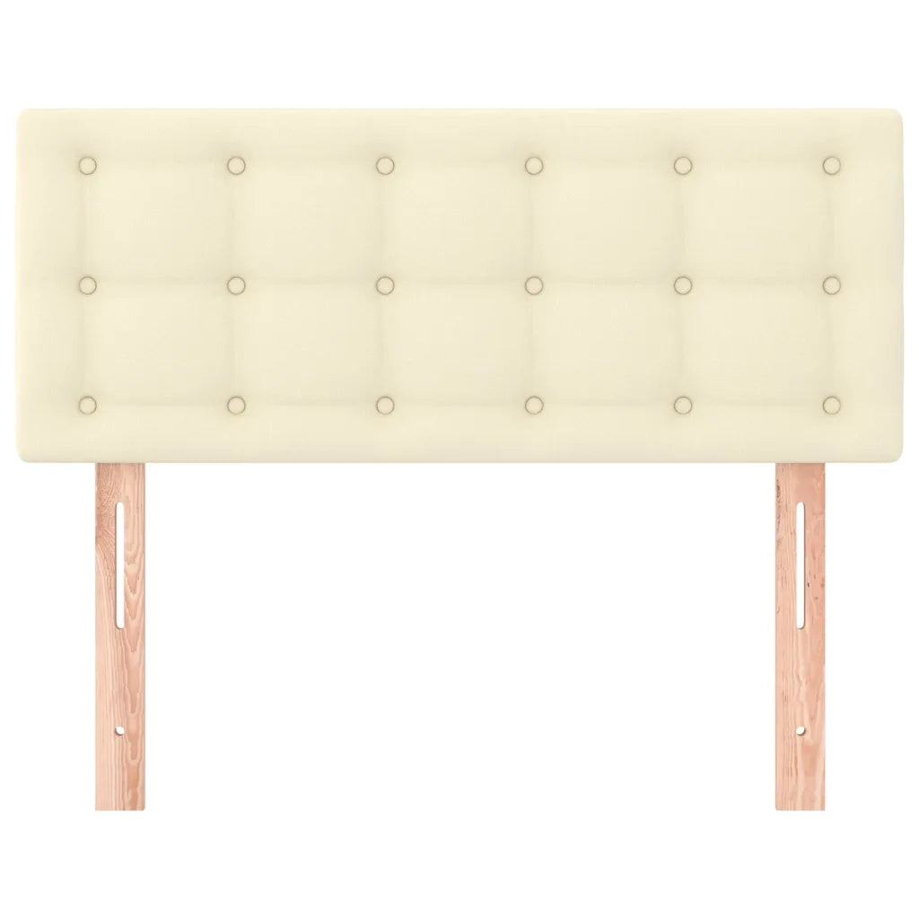 Testiera | Testata Crema 90x5x78/88 cm in Similpelle