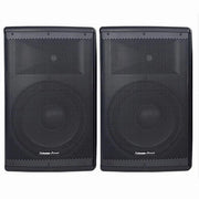 Trade Shop - Coppia Casse Audio Acustiche 3600 W Extreme Sound Woofer 12" Bluetooth Usb Djn-12 -