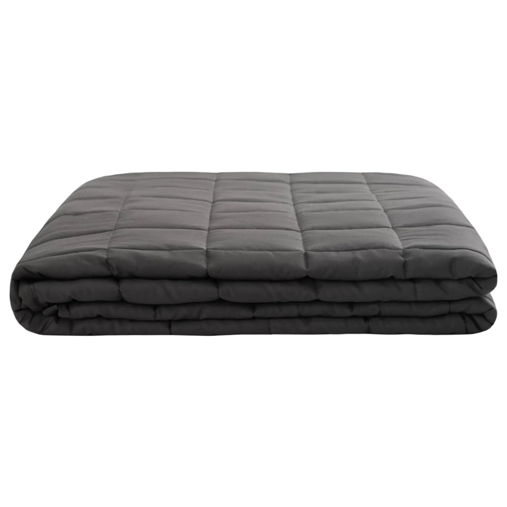 Coperta Ponderata Antracite 152 x 203 cm 7 kg 100% Cotone 205T 3442945