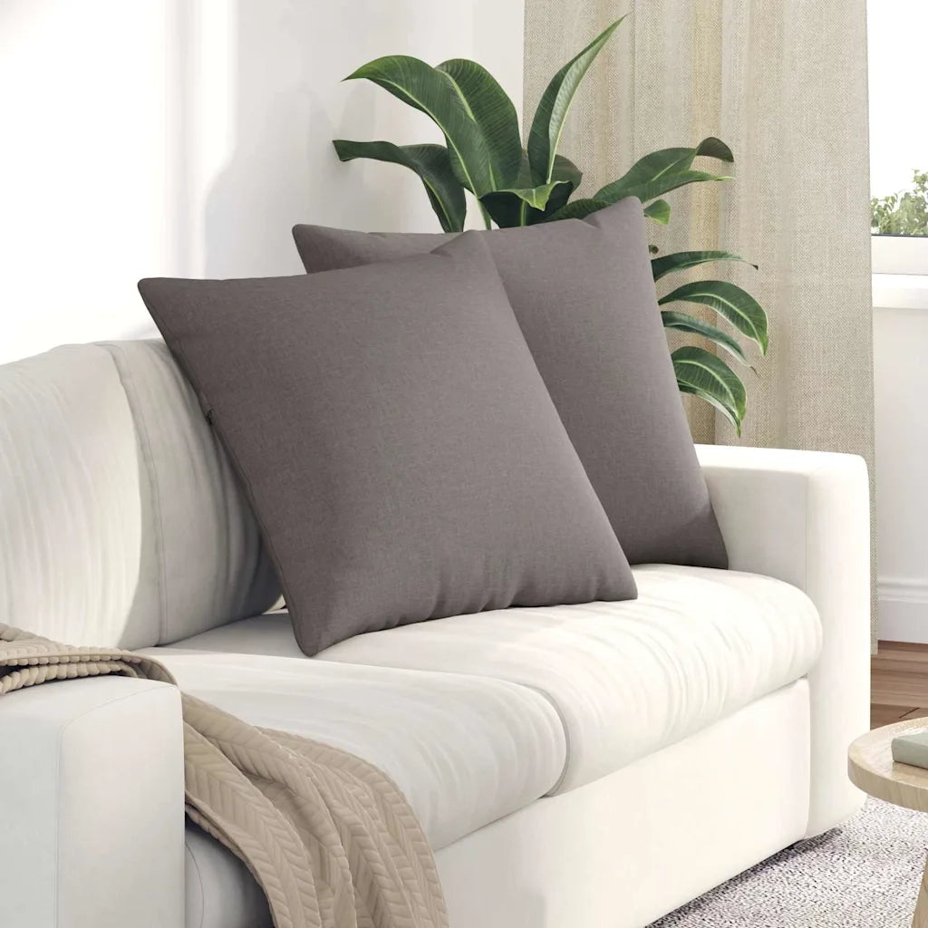 Cuscini da Divano 2 pz | Cuscini per sedie Talpa 80 x 80 cm Tessuto