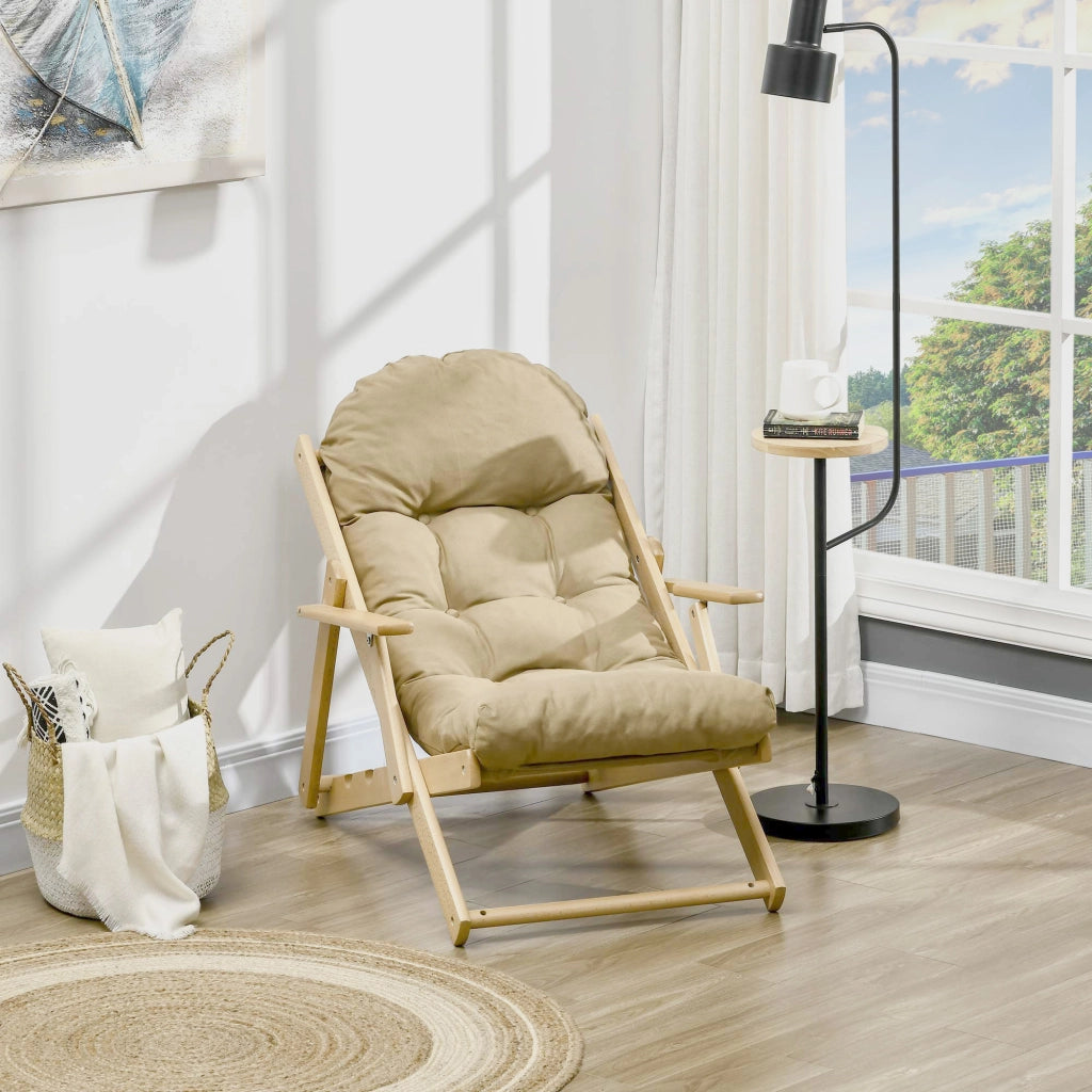 Poltrona Relax Reclinabile ¨C Minimal ¨C Marrone Legno