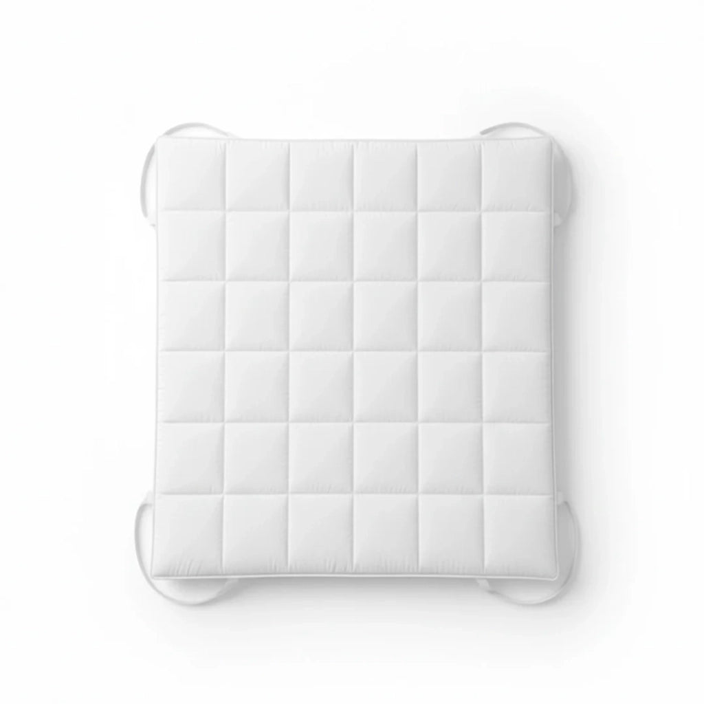 Topper 140x190 cm con Imbottitura in Ovatta da 1000 gr/m² | Coprimaterasso Extra Comfort con Camera d'Aria Traspirante Incorporata
