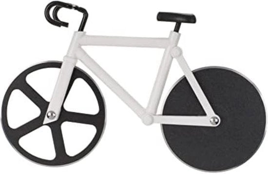 Taglia pizza - ‎19,2 x 12,1 x 3,9 cm - Bianco bicicletta
