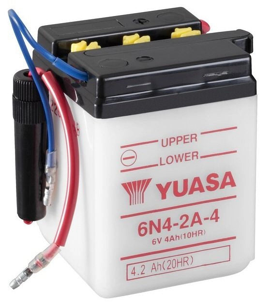 BATTERIA YUASA 6N4-2A-4 6V 4 Ah