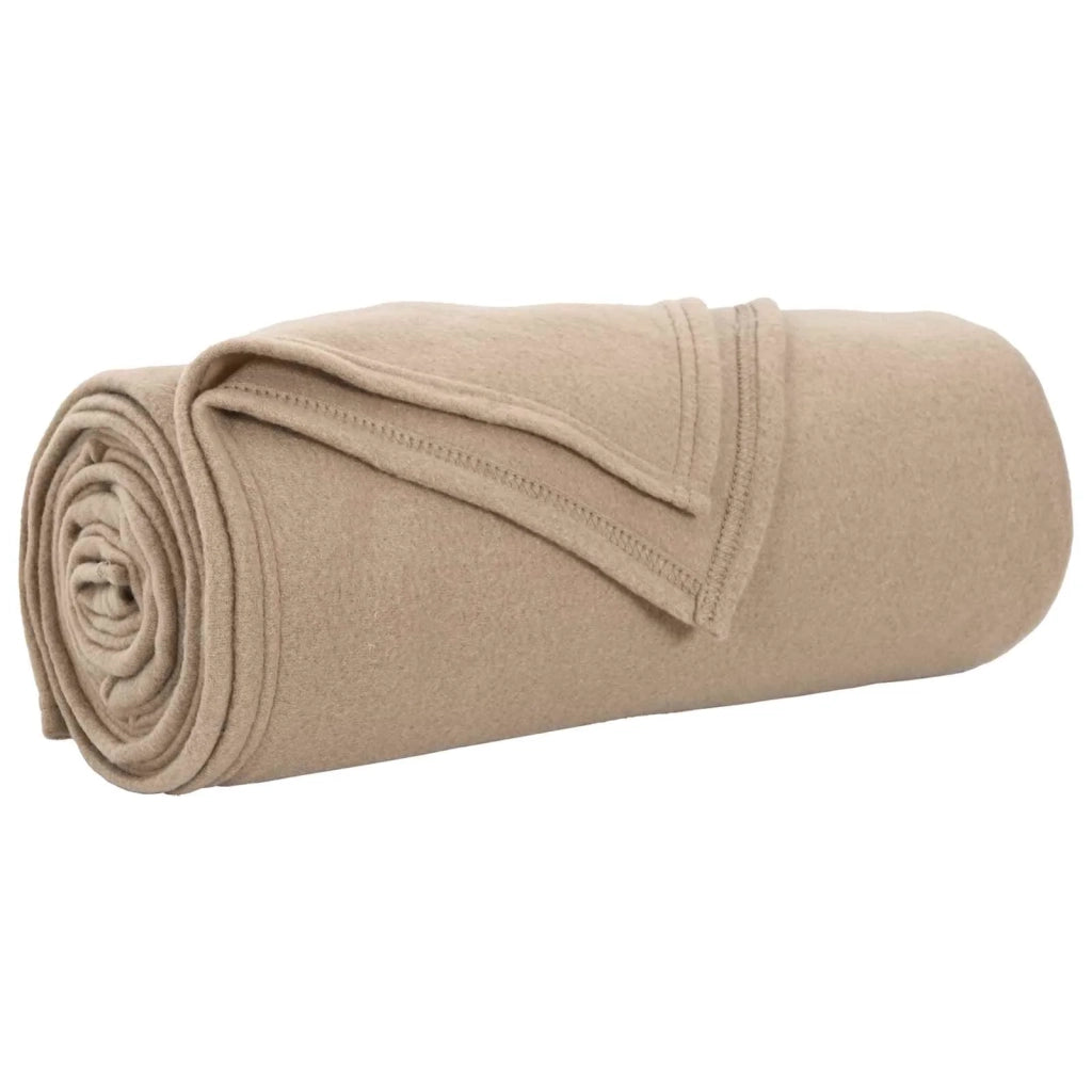 Coperta Cammello 240 x 220 cm Panno