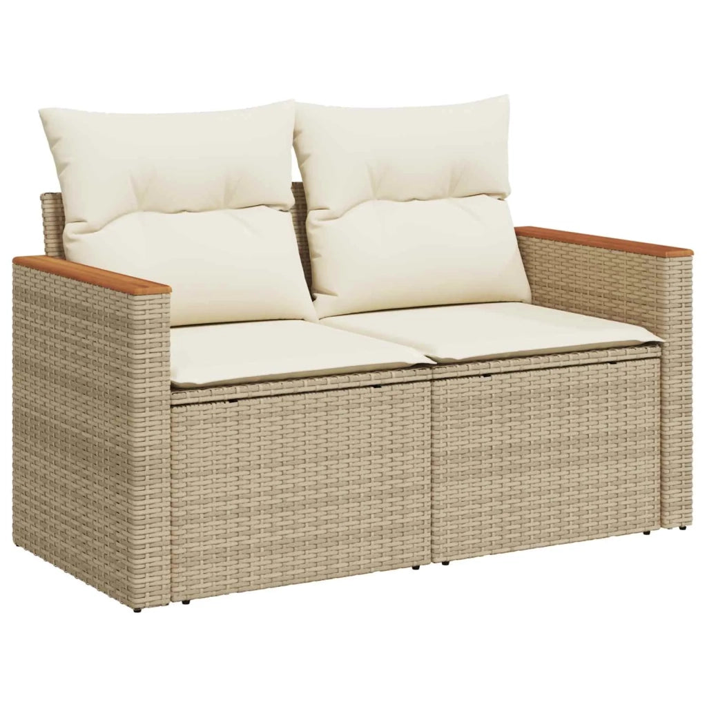 Set Divano da Giardino 13 pcs Beige polyrattan 3362961