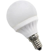 Trade Shop - Lampadina Led Sfera E14 5 Watt Luce Rossa Verde E Blu Colorata Lampada A5003 -