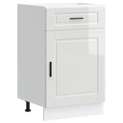 Pensile da cucina | Base da Cucina Porto Bianco Lucido in Legno Multistrato