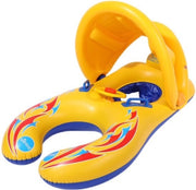 Zwem Trainer per Bambini con Cappuccio Anti-UV e Ring per il Bagno