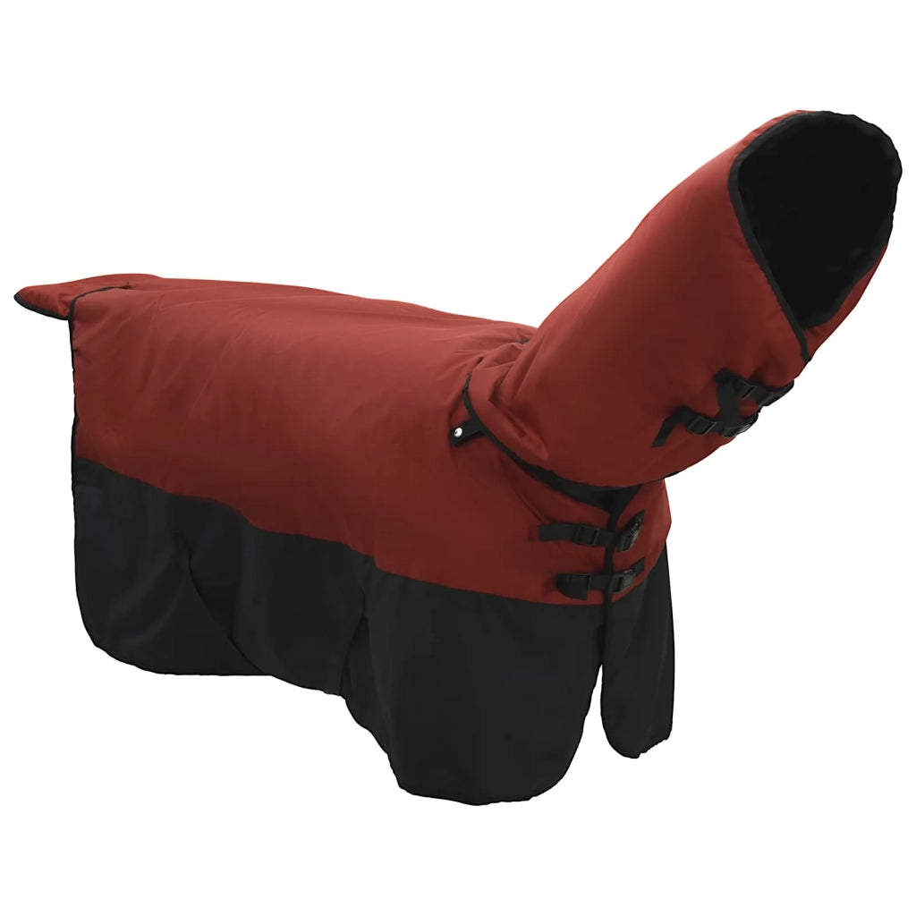 Coperta per Cavalli Verde Scuro e Nero 75 cm Poliestere 42013127