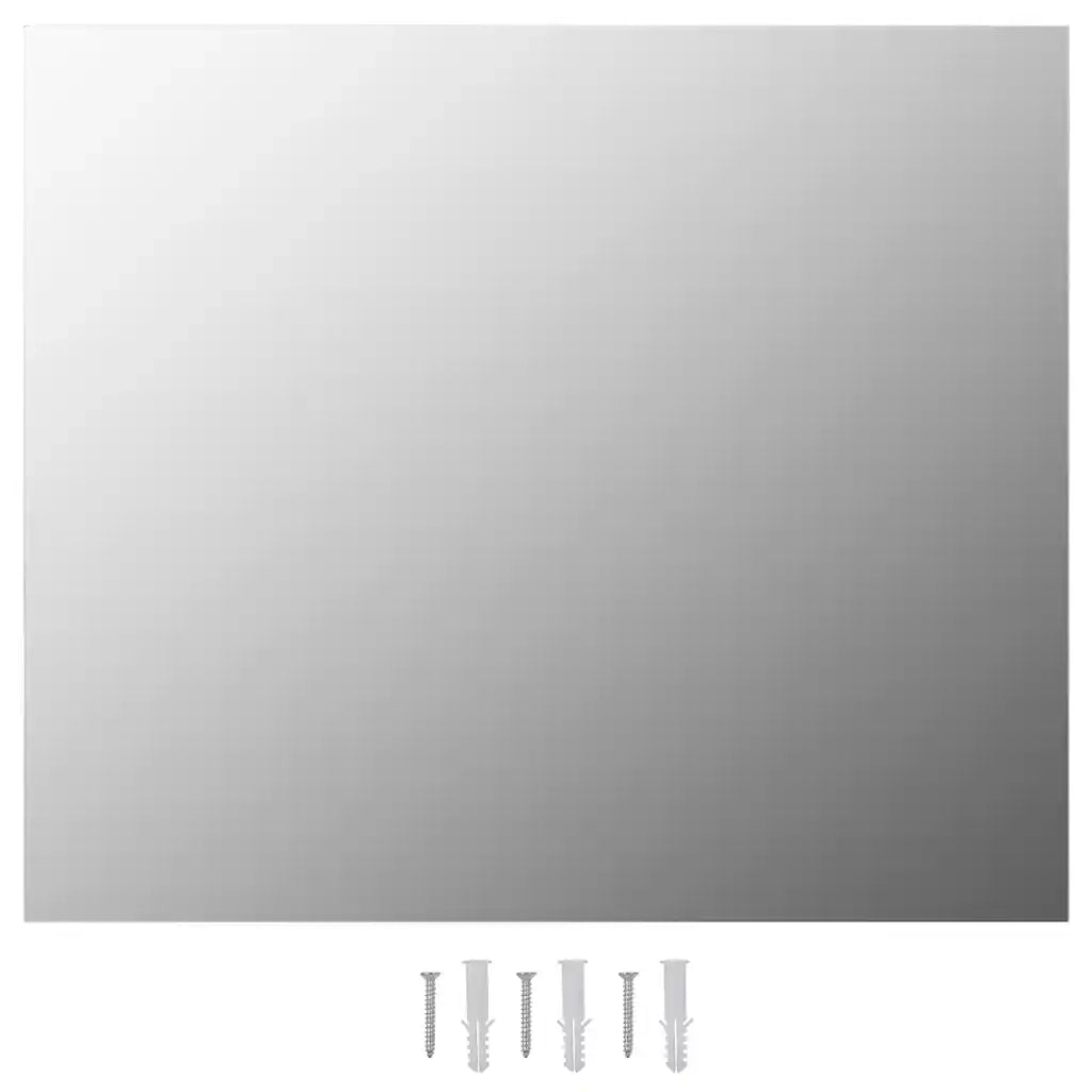 Specchio Senza Cornice-Specchio Decorativo 70x50 cm in Vetro