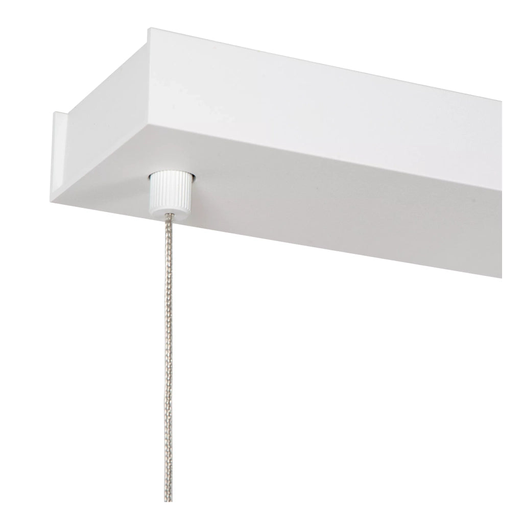 Lampada a sospensione bianca Sigma 148cm LED 36W Lucide