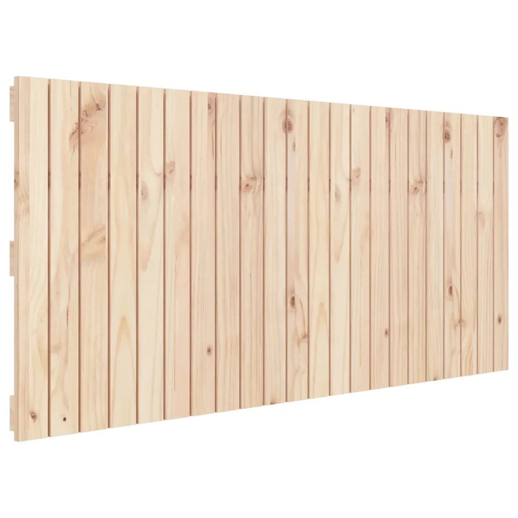 Testiera | Testata da Parete 140x3x60 cm in Legno Massello di Pino