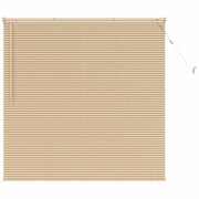 Tenda Veneziana | Tenda a lamelle Marrone Chiaro con Motivo 150 x 130 cm 25 mm