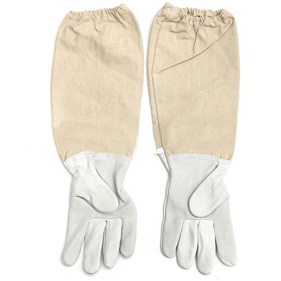 Manopole per apiari 3XL in pelle di capra durevole, ademirata, con manica elastica comoda e shockassorbente