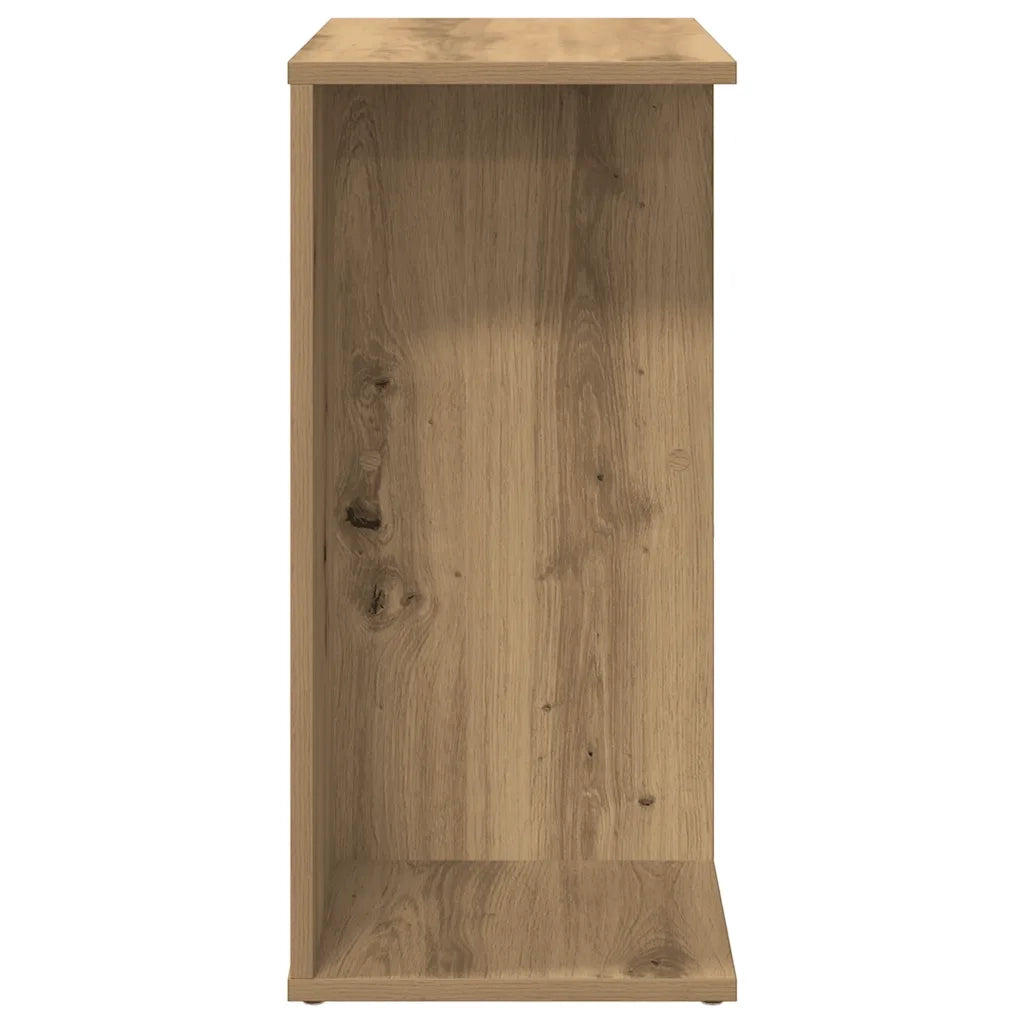 Comodini 2 pz Rovere Artigianale 46,5x29x61cm Legno Multistrato 858667