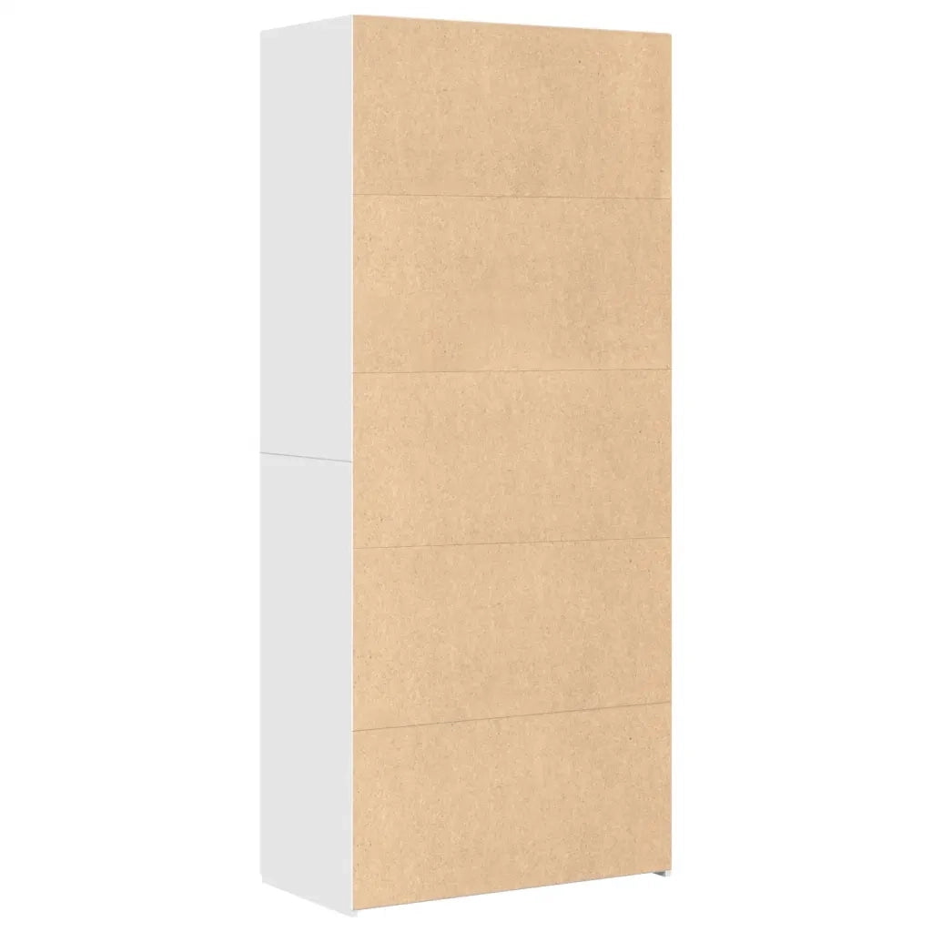 Credenza | Madia | Buffet da pranzo | Armadio da pranzo Bianca 80x42,5x185 cm in Legno Ingegnerizzato