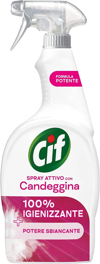 CIF GREENACTIVE SPRAY ANTICALCARE CON CANDEGGINA IN FORMATO DA 650 ML