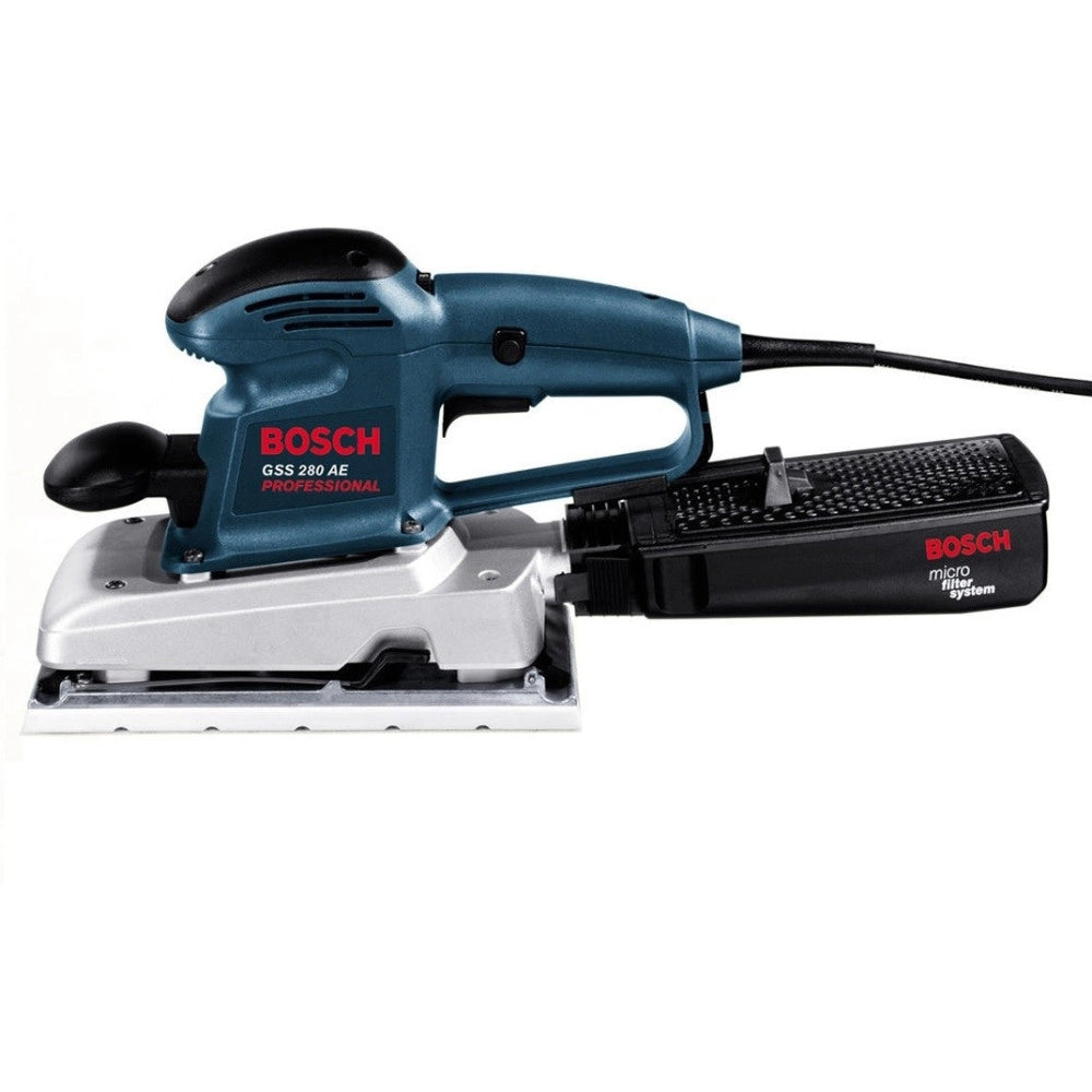 Trade Shop - Levigatrice Orbitale Bosch Gss 280 Ae Professionale Con Microfiltro 226x114mm -