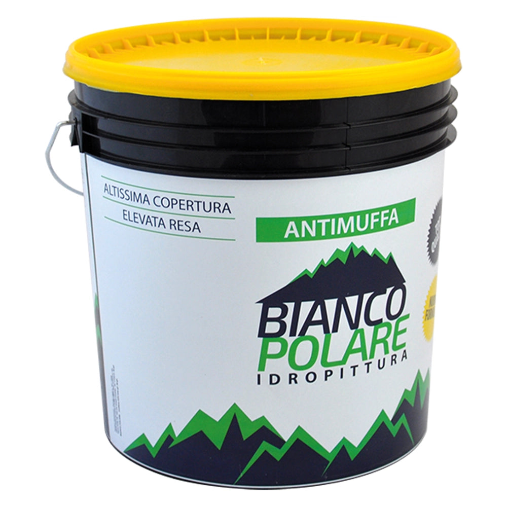 PITTURA AL QUARZO LISCIO ANTIMUFFA lt. 14  - BIANCO POLARE