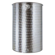 Botte per alimenti 72x124 cm in acciaio inox