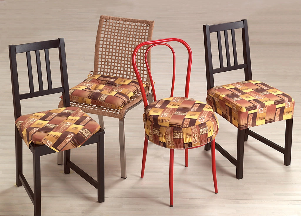 Set Cuscini Coprisedia Imbottiti Sfoderabili Modello Eldorado Made In Italy - Aletta 6Pz - Verde