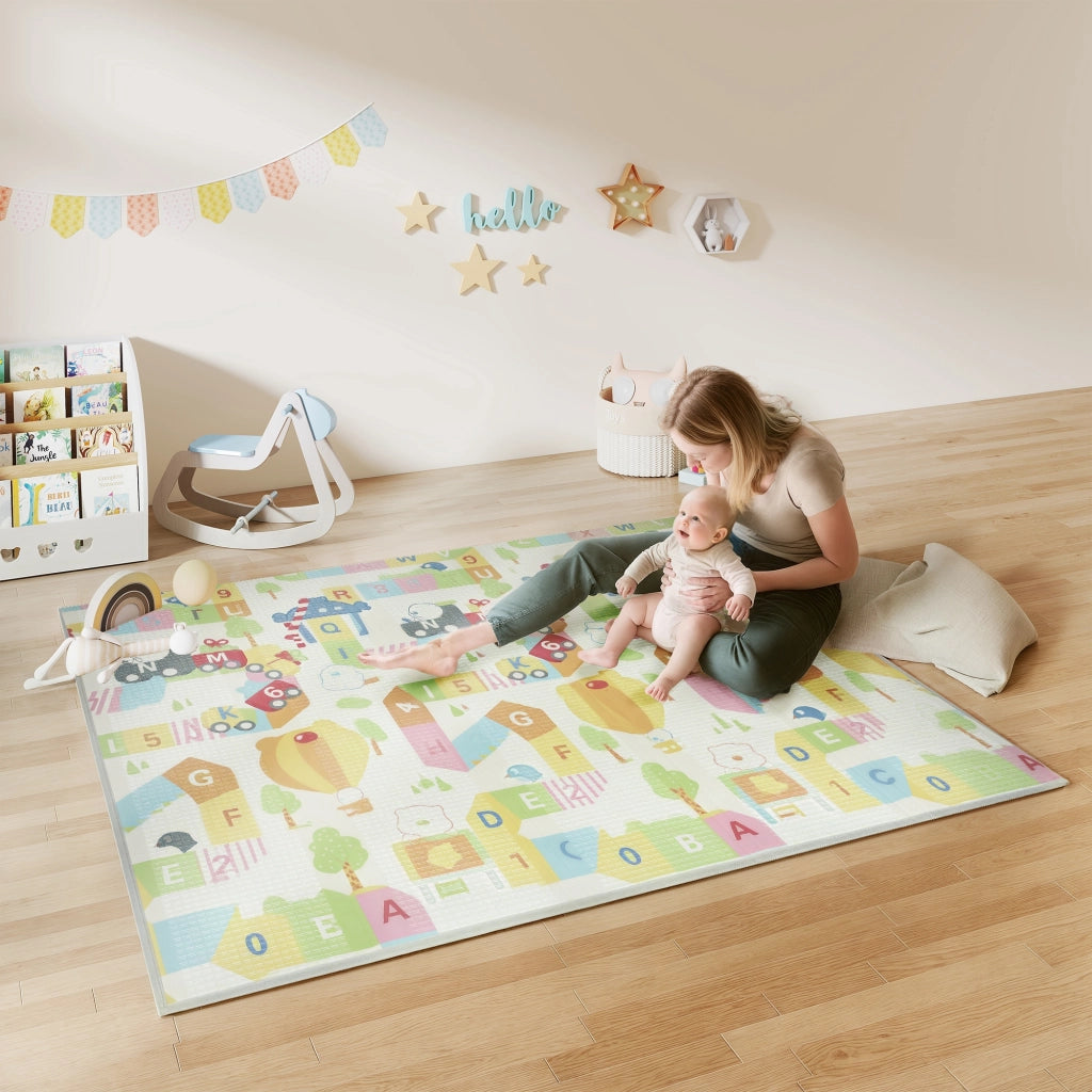 Tappeto Gioco Bambini Alfabeto ¨C Xylo ¨C XPE Impermeabile Multicolore 200x180x1.5cm
