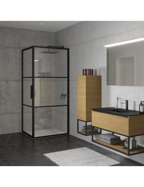 Box doccia angolare GRID 201 RIHO 80x80 x200cm
