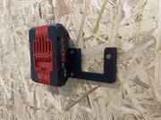 Sostegno per batteria a muro per batterie 18V a doppio livello di montaggio