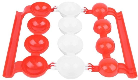 Multiplicatore di Hamburger - 4 in 1 - Utensili da Cucina - ABS - 27 x 23,5 x 3,5 cm - Facile da Usare - Risparmia Tempo e Fatica