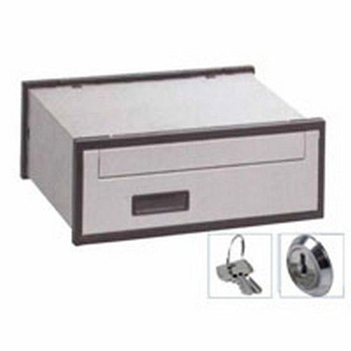 Silmec SC30-303-72 Casellario Postale Componibile in Alluminio con Apertura Posteriore colore Argento