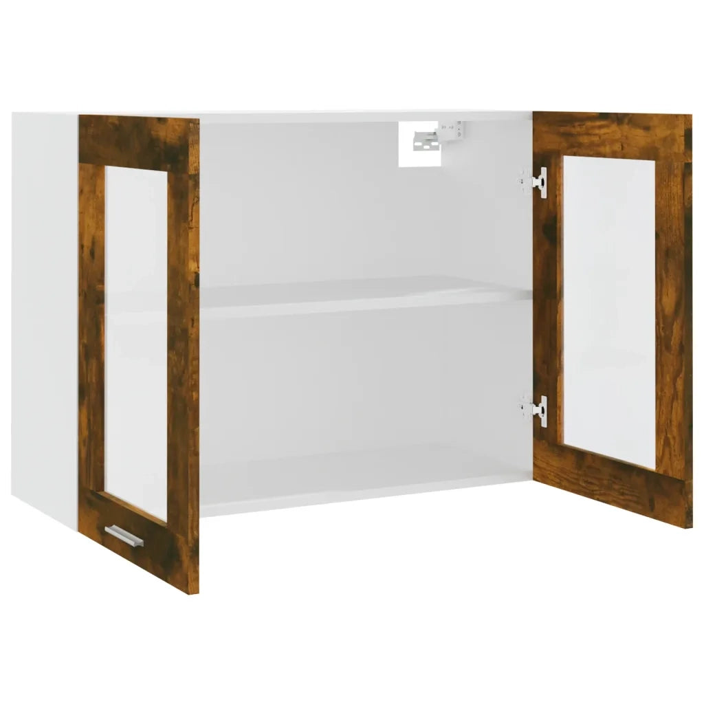 Armadio pensile | Mobile Pensile ¡°Lyon¡± Rovere Fumo 80x31x60 cm