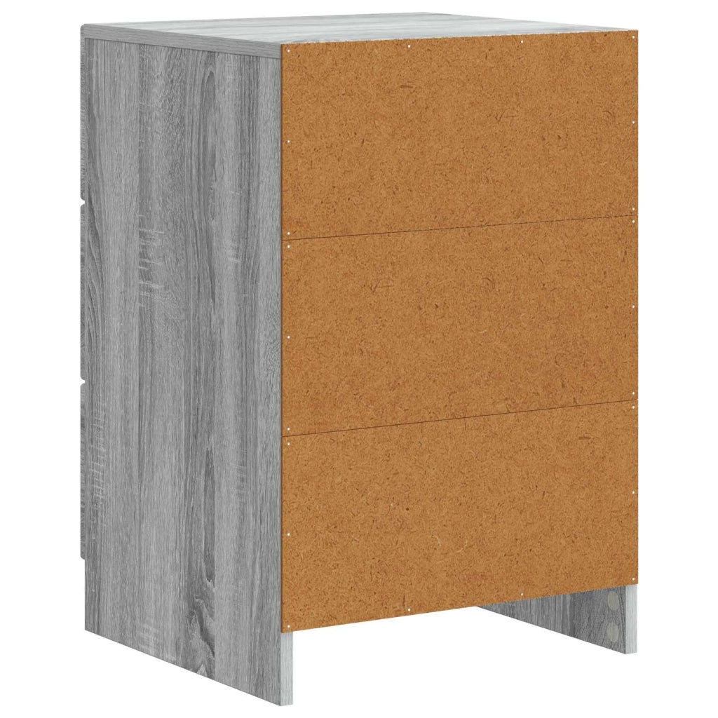 Armadio da Notte Grigio Sonoma 43 x 41 x 63,5 cm 895711