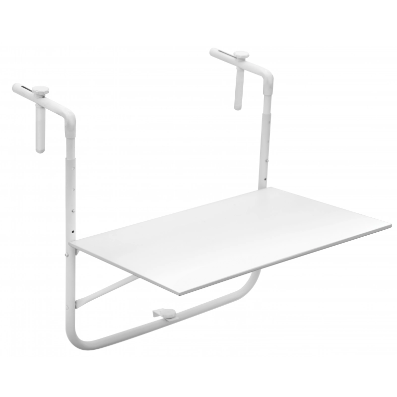 Tavolo Ringhiera Bianco 60 X 52 Cm Bianco Moia