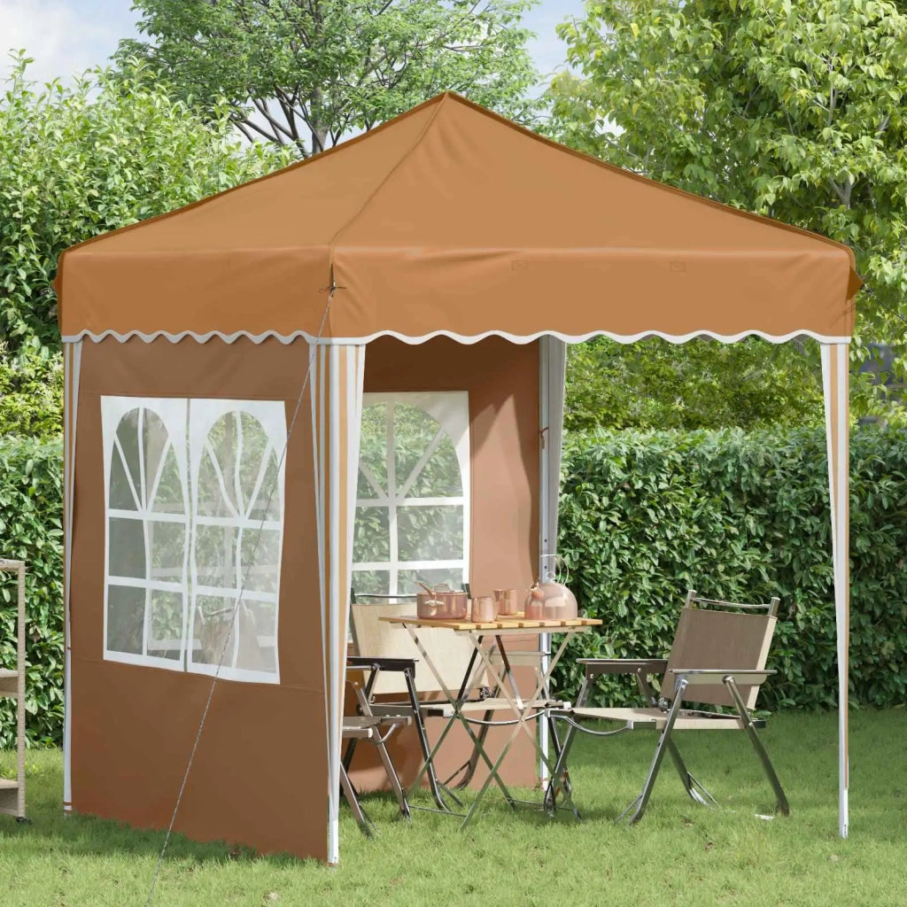 Tenda per feste a pop-up-Gazebo Beige 195 x 195 x 245 cm 389897