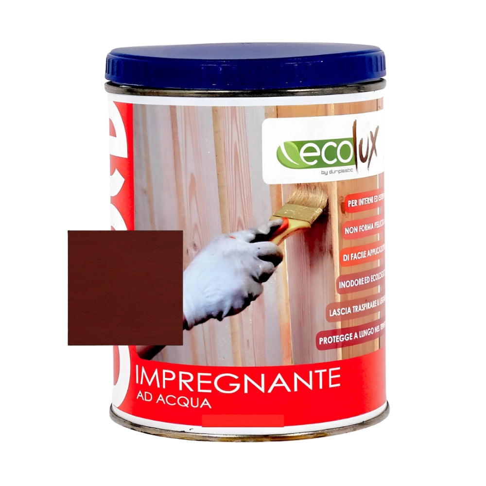 Ecolux impregnante fondo protettivo acrilico pigmentato ciliegio per legno *** formato 0,750 lt, confezione 1