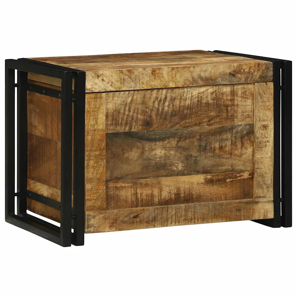 Scatola di Stoccaggio 60 x 40 x 41 cm Legno di mango massello 4016751