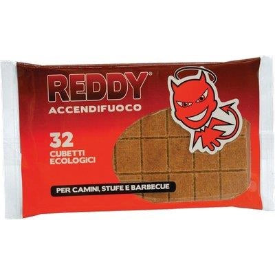 ACCENDIFUOCO ECOLOGICO 32 REDDY - CUBETTI 32- 24 pezzi