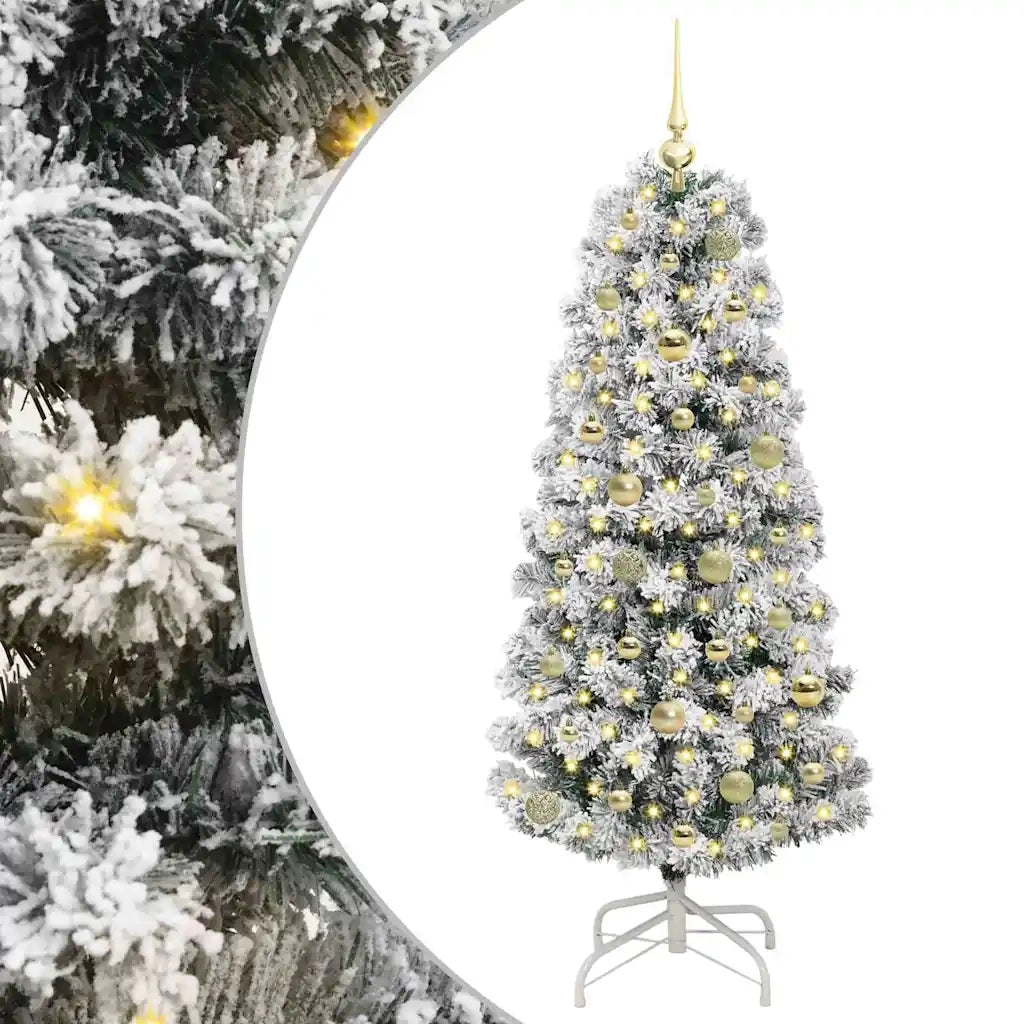 Albero di Natale Artificiale con Rami Pieghevoli 150 cm 3395590