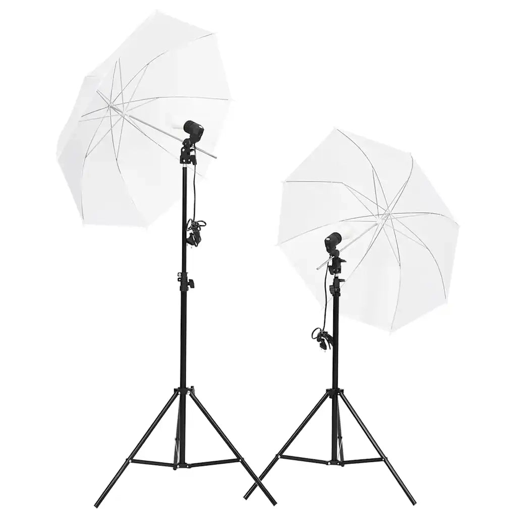 Kit per Studio Fotografico con Set Luci, Fondale e Riflettore 3094662