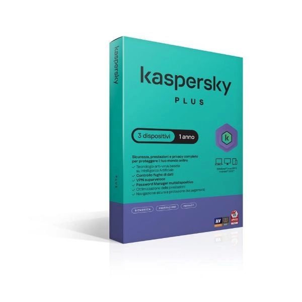 Kaspersky plus 3dev 1y superslim box - KL1042T5CFS-SSB