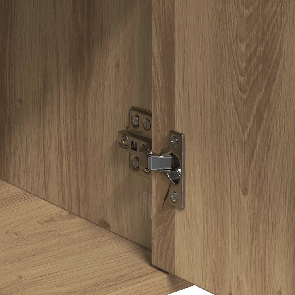Credenza | Madia | Buffet da pranzo | Armadio da pranzo Rovere artigianale 60 x 31 x 70 cm Legno multistrato