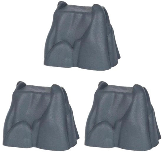 Accessori per Braccio di Sostegno 3 pezzi - Accessori per Rail - Compatibile con Ferrovie - Materiale di Alta Qualità - Resina - Adatto da 3 anni in su - Dimensioni 8,5 x 5,5 x 6,5 cm - Accessori Ferroviari