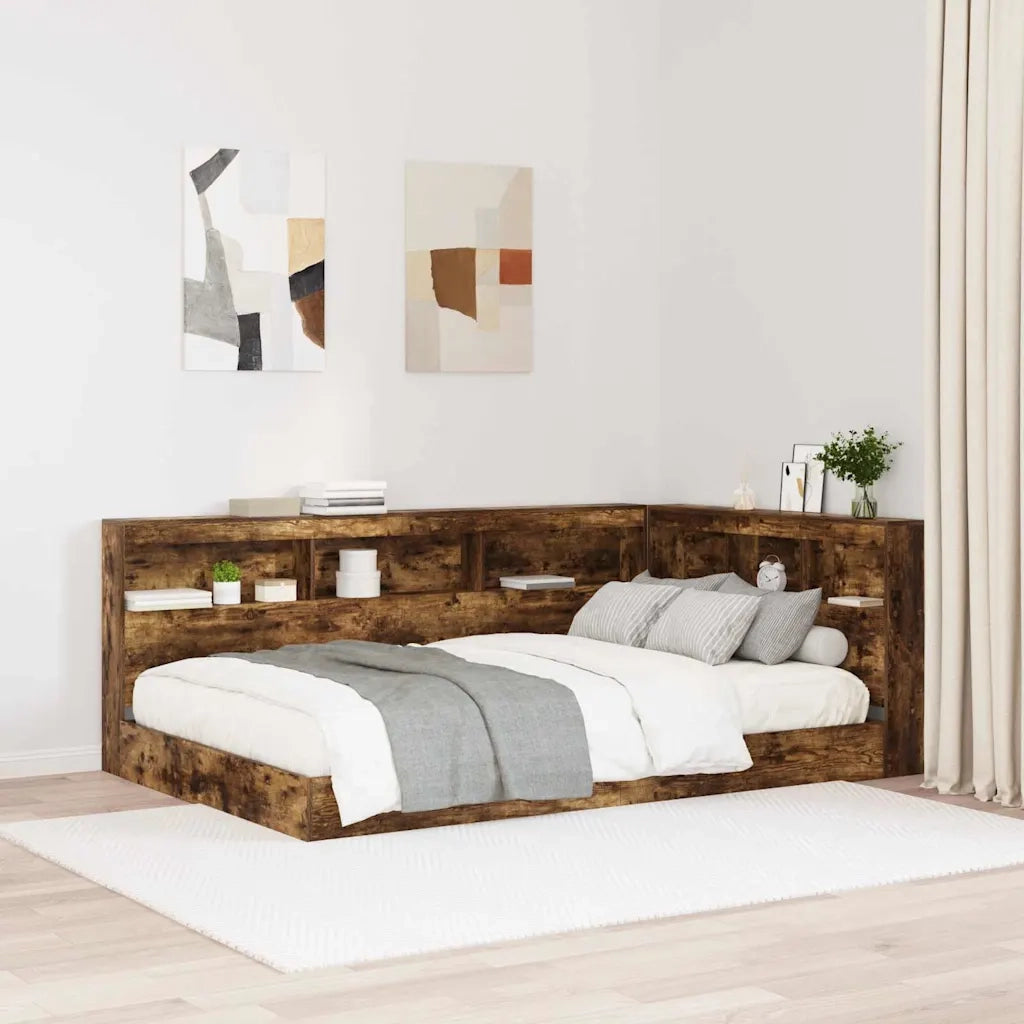 Testata contenitore Rovere fumé 207,5 x 137,5 x 76,5 cm 3335537