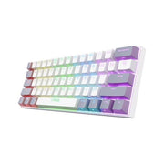 Tastiera computer trust 26054 gxt 873 acira mini tri mode white