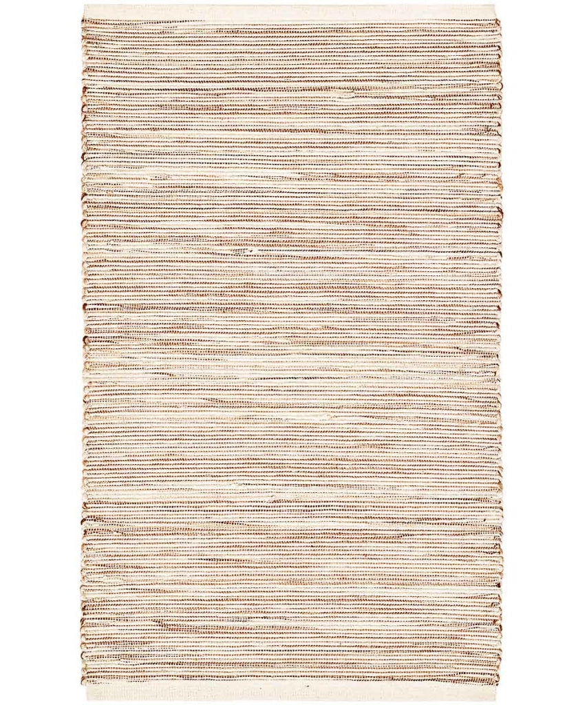 Tappeto NATURAL BEIGE cm.55x110 tinta unita effetto naturale 100% cotone, tappetino bagno stuoia cucina multiuso lavabile in lavatrice