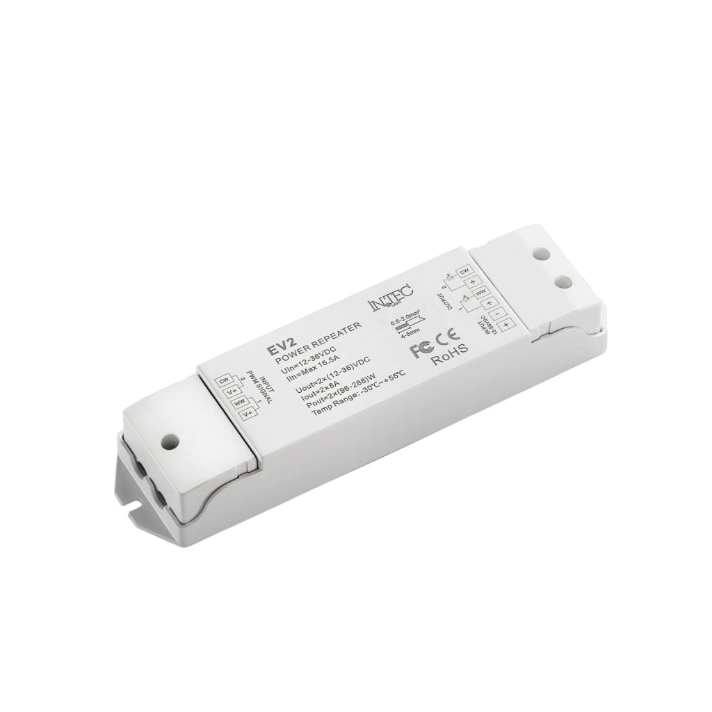AMPLIFICATORE DI POTENZA 2 CANALI INPUT 16.5A 12-36VDC OUTPUT 2CH;8A E  CH 12 E 36V MAX 16A 17,5X4,5X2,7