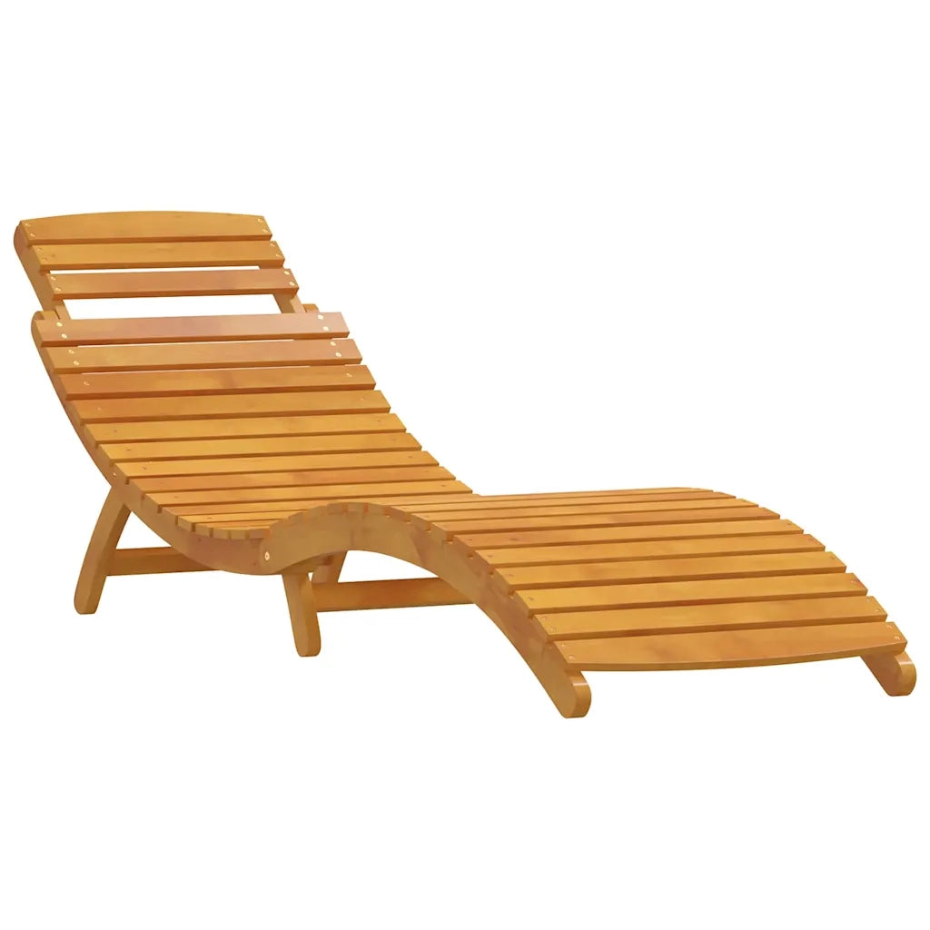Lettino prendisole 2 pcs Marrone 55 x 184 x 64cm 4107093