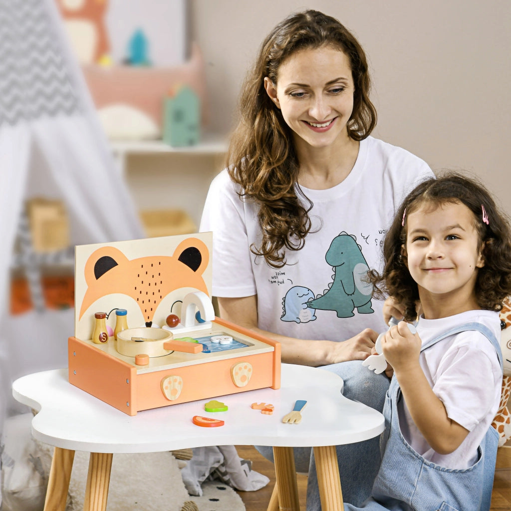 Cucina Giocattolo per Bambini ¨C Minimal ¨C Legno Multicolore